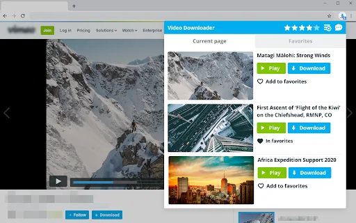 Video Downloader for Vimeo – I-download ang Video nang Libre - Screenshot 2