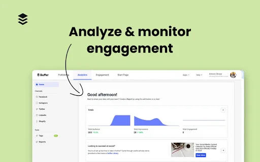 I-download ang Buffer: Pinakamadaling Social Media Scheduler - Screenshot 4