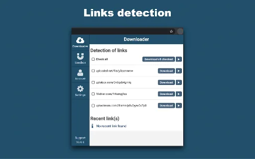 Debrid-Link Extension: Mabilis na Download at Seedbox Para sa Iyo - Screenshot 1