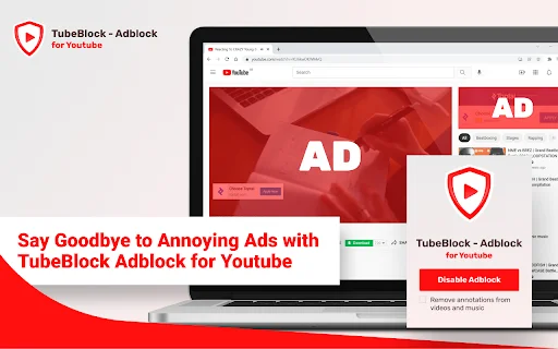 TubeBlock: Libreng Adblock para sa YouTube – I-download Ngayon - Screenshot 1