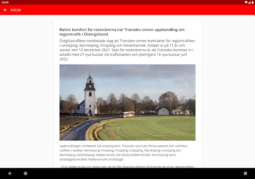 I-download ang Mitt Transdev – Pinakabagong Update para sa Balita - Screenshot 6