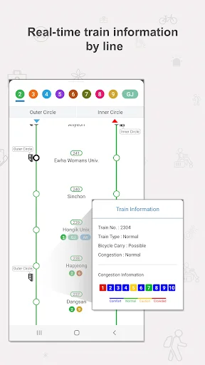 I-download ang Seoul Subway App – Gabay sa Tren sa Korea - Screenshot 10
