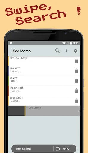 I-download ang 1Sec Note – Mabilis na Floating Note App - Screenshot 6