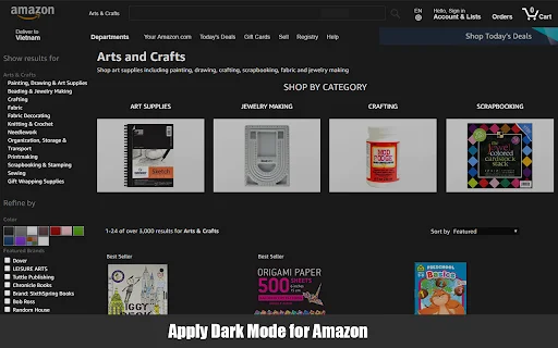 Super Dark Mode: Gawing Dark ang Lahat ng Websites – I-download Na - Screenshot 2