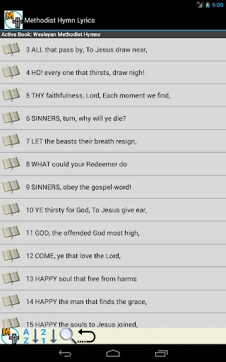 Methodist Hymn Lyrics APK – I-download ang Hymnal App nang Libre - Screenshot 2