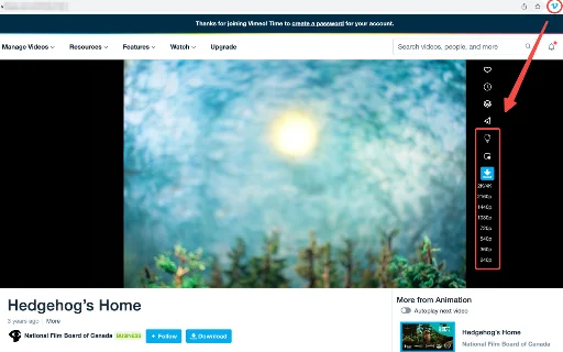 Vimeo Video Downloader Pro: I-download ang mga Video nang Mabilis - Screenshot 3