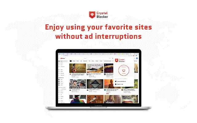 I-download ang Crystal Blocker: Mabilis na Ad Blocker para sa Browser - Screenshot 4