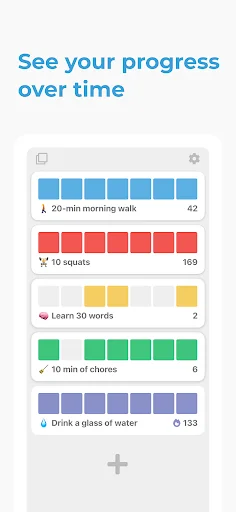 I-download ang Habit Streak Tracker: DotHabit – Bumuo ng Daily Habits - Screenshot 5