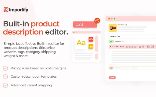 Importify: Pinakamahusay na Dropshipping App para sa Iyong Online Store - Screenshot 3