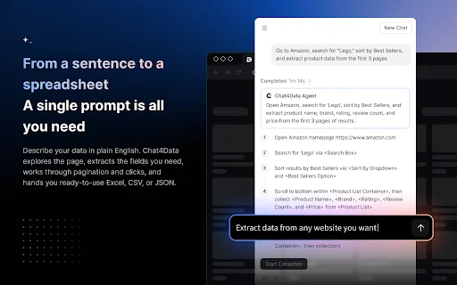 Chat4Data: AI Web Scraper – Makuha ang Web Data Nang Walang Coding - Screenshot 5