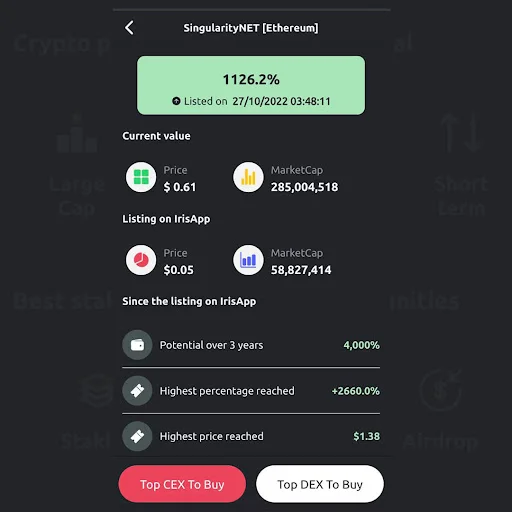 I-download ang Iris App – AI Crypto Tracker para sa Pinoy - Screenshot 5