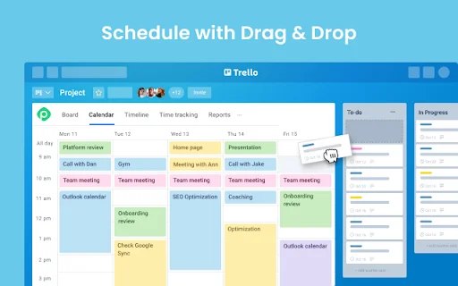 Planyway para sa Trello: Calendar, Timeline at Project Management - Screenshot 1