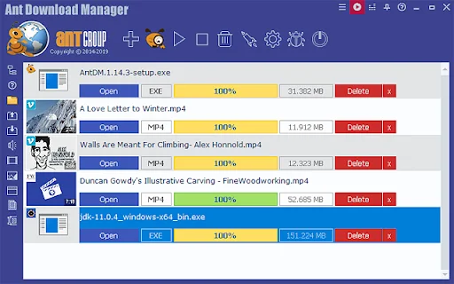 I-download ang Ant Download Manager – Pinakamabilis na Video Downloader - Screenshot 1
