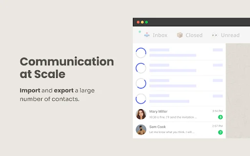 Cooby: Pinakamahusay na WhatsApp Extension para sa HubSpot CRM - Screenshot 4