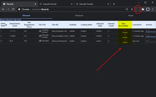 Disable Automatic Tab Discarding – Iwasan ang Tab Reloading - Screenshot 1