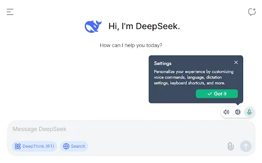 VoiceWave: Voice Control para sa ChatGPT at DeepSeek – I-download - Screenshot 2