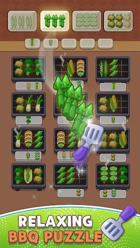 I-download ang Skewer Jam: Food Sort Puzzle – Masayang Laro Ngayon - Screenshot 3