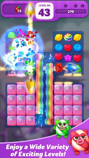 I-download ang Lollipop: Sweet Taste Match 3 – Libreng Puzzle Game - Screenshot 30