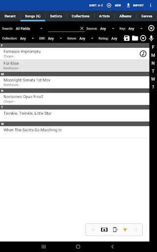 MobileSheets Trial: Pinakamahusay na Sheet Music Viewer App - Screenshot 9